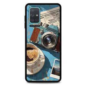 AKAM AMC-WSGA71-COFFEE-1 Cover For Samsung Galaxy A71