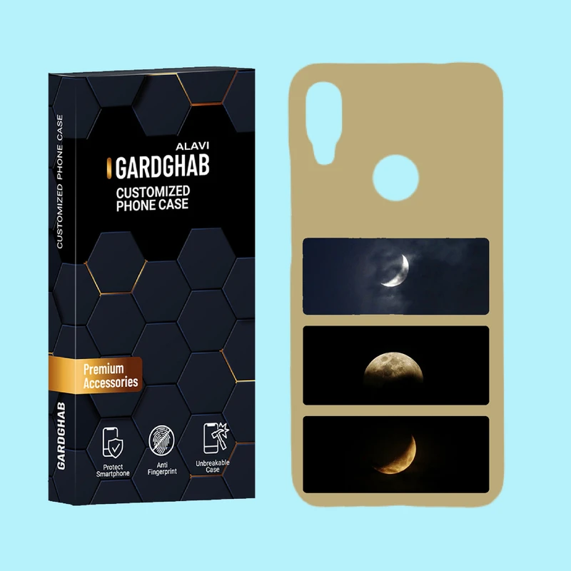 کاور گارد قاب علوی مدل کهکشان مناسب برای گوشی موبایل شیائومی Redmi Note 7 / note 7 Pro