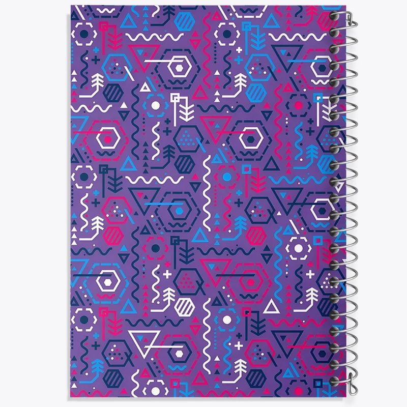 دفتر مشق 50 برگ خندالو طرح پترن فانتزی کد N4855