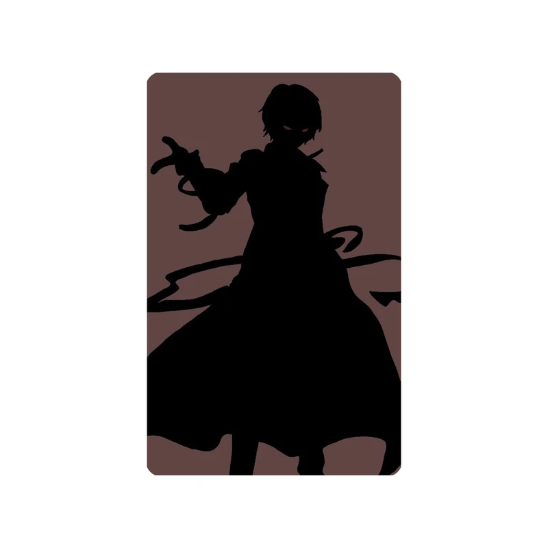 استیکر کارت مدل انیمه طرح سگ‌های ولگرد بانگو اوسامو دازای Bungo Stray Dogs Osamu dazai کد 5093
