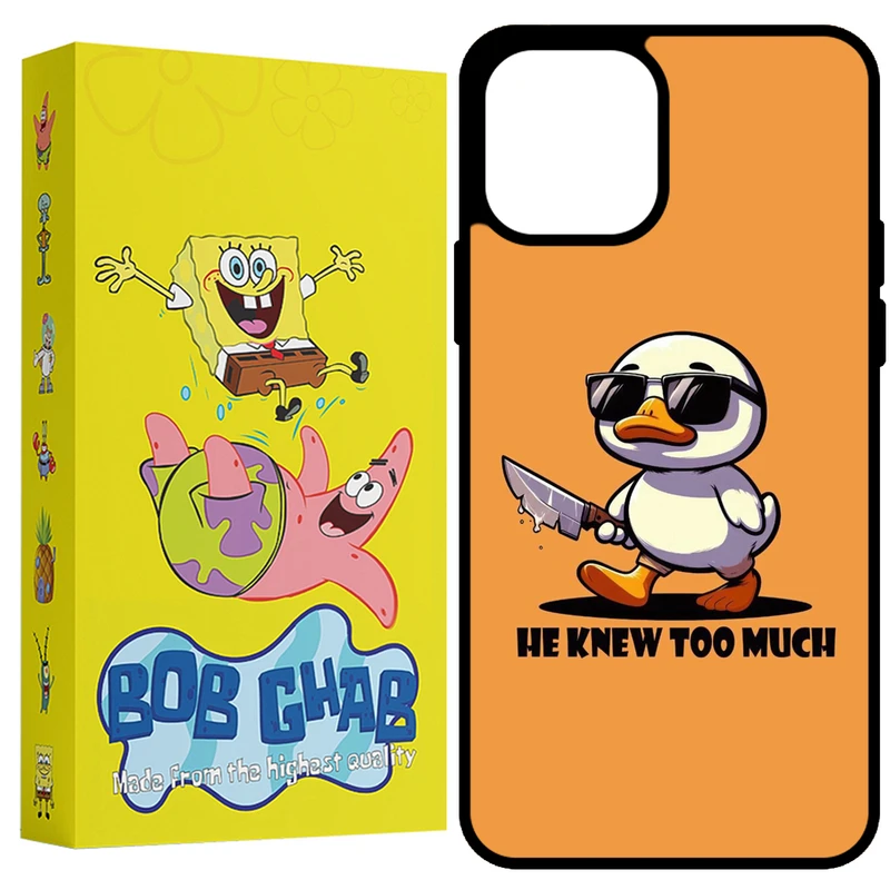 کاور باب قاب طرح اردک مدل BCP12 مناسب برای گوشی موبایل اپل iPhone 12