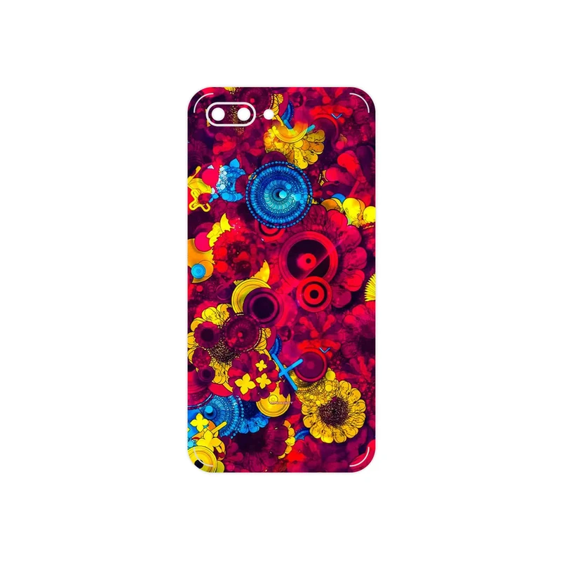 برچسب پوششی ماهوت مدل Vector Flower Garden Digital Art مناسب برای گوشی موبایل آنر 10