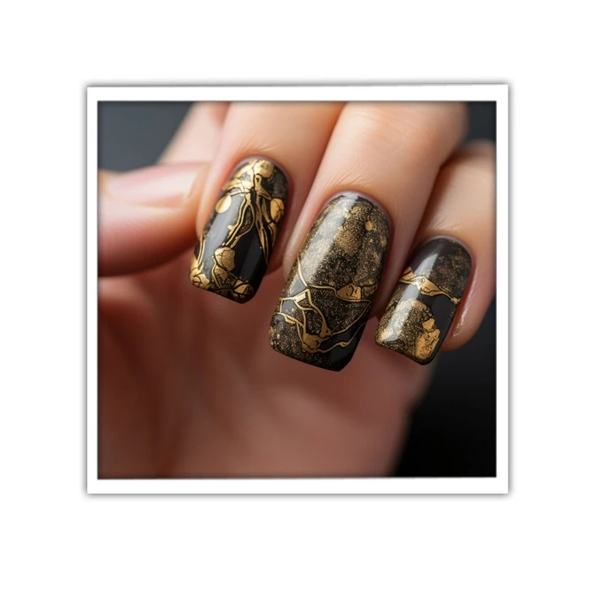 تابلو نوری بکلیت طرح لاک و طراحی ناخن مدل لایت باکس W-MID-19652