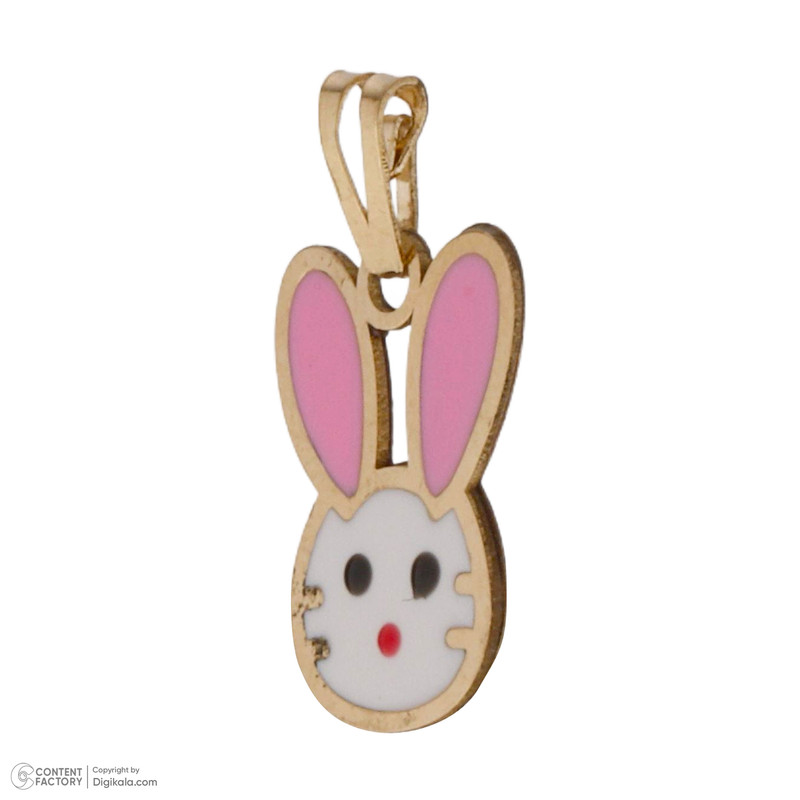 آویز گردنبند طلا 18 عیار دخترانه طلای مستجابی مدل 55103 آویز گردنبند طلا 18 عیار دخترانه طلای مستجابی مدل 55103