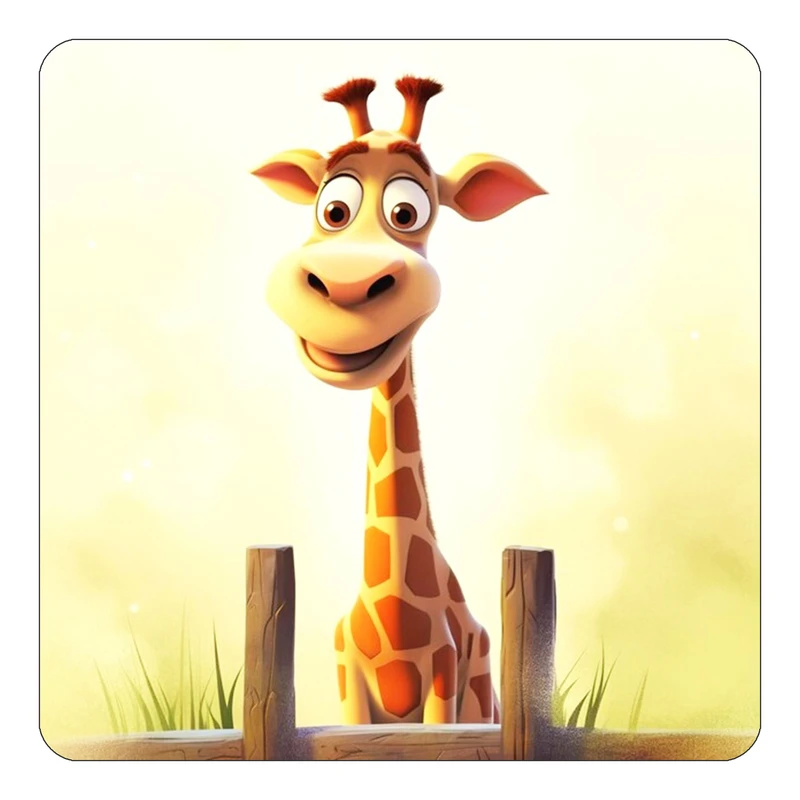 مگنت کاکتی طرح حیوانات کارتونی مدل mp28503