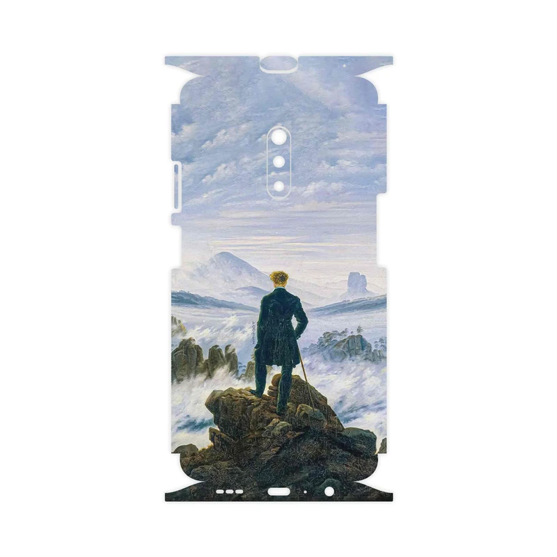 برچسب پوششی ماهوت مدل Wanderer above the Sea of Fog-FullSkin مناسب برای گوشی موبایل اپو Realme X