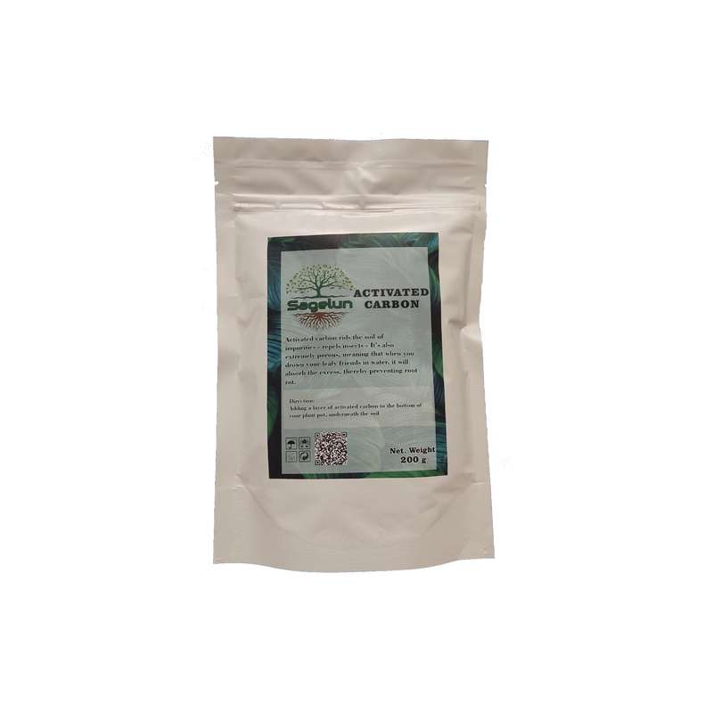 مکمل کربن فعال ساگلون مدل AC02 وزن 200 گرم