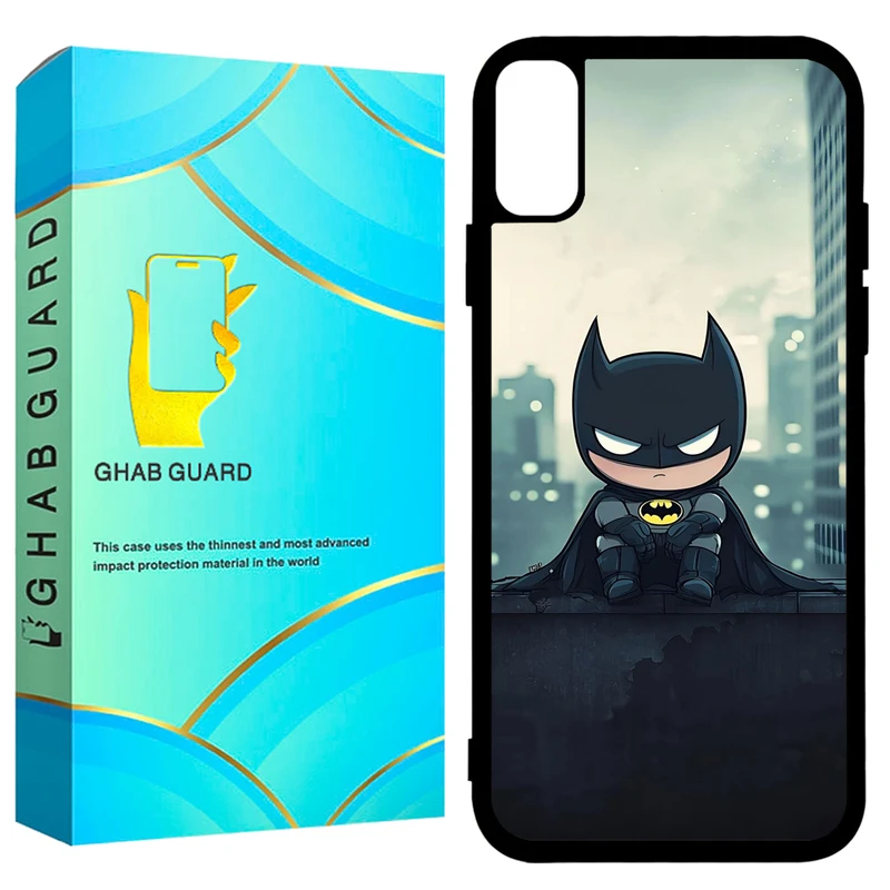 کاور قاب گارد طرح بتمن مدل GCHPX مناسب برای گوشی موبایل اپل iPhone X / XS