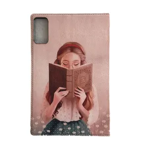 کیف کلاسوری مدل دختر کتابخوان مناسب برای تبلت شیائومی Redmi Pad SE
