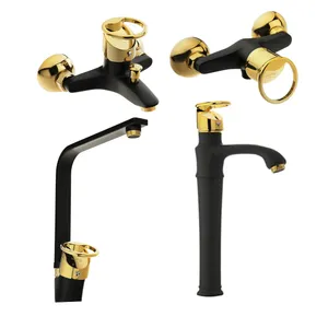 ست شیرآلات توفیق مدل النگویی پایه بلند مجموعه 4 عددی