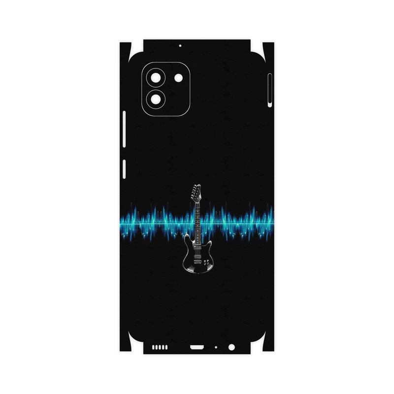 برچسب پوششی ماهوت مدل Electric Guitar-FullSkin مناسب برای گوشی موبایل سامسونگ Galaxy A03