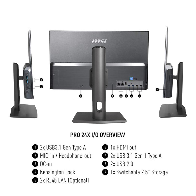 کامپیوتر همه کاره ام اس آی مدل Pro24X 10M