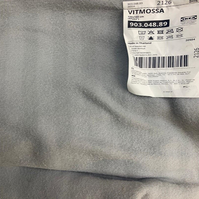 پتو مسافرتی ایکیا مدل 90304889 کد SHR 903 سایز 160x120 سانتی متر