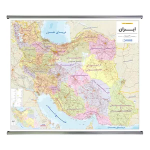 نقشه تقسیمات کشوری ایران گیتاشناسی نوین کد L1650