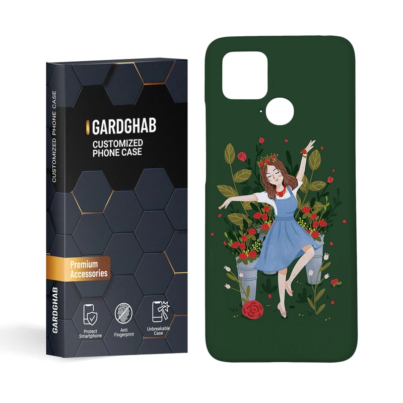 کاور گارد قاب مدل دخترانه مناسب برای گوشی موبایل شیائومی poco C40
