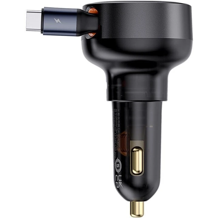 شارژر فندکی 60 وات بیسوس مدل C00057802111-01