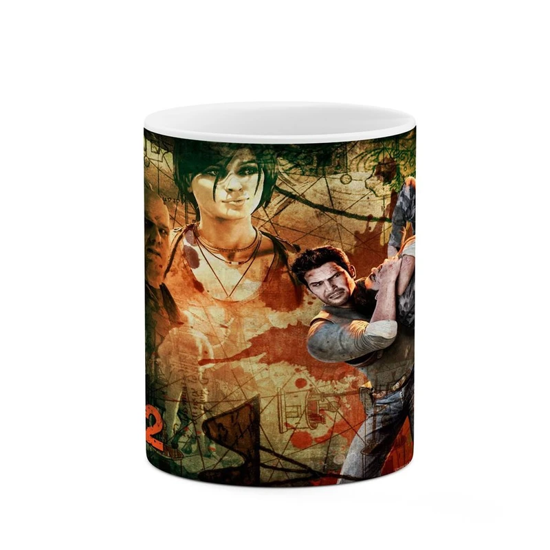 ماگ کاکتی مدل بازی آنچارتد Uncharted 2 Among Thieves کد mgh31244