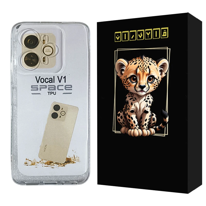 کاور قاب ایران مدل شفاف مناسب برای گوشی موبایل وکال V1 / V1 plus