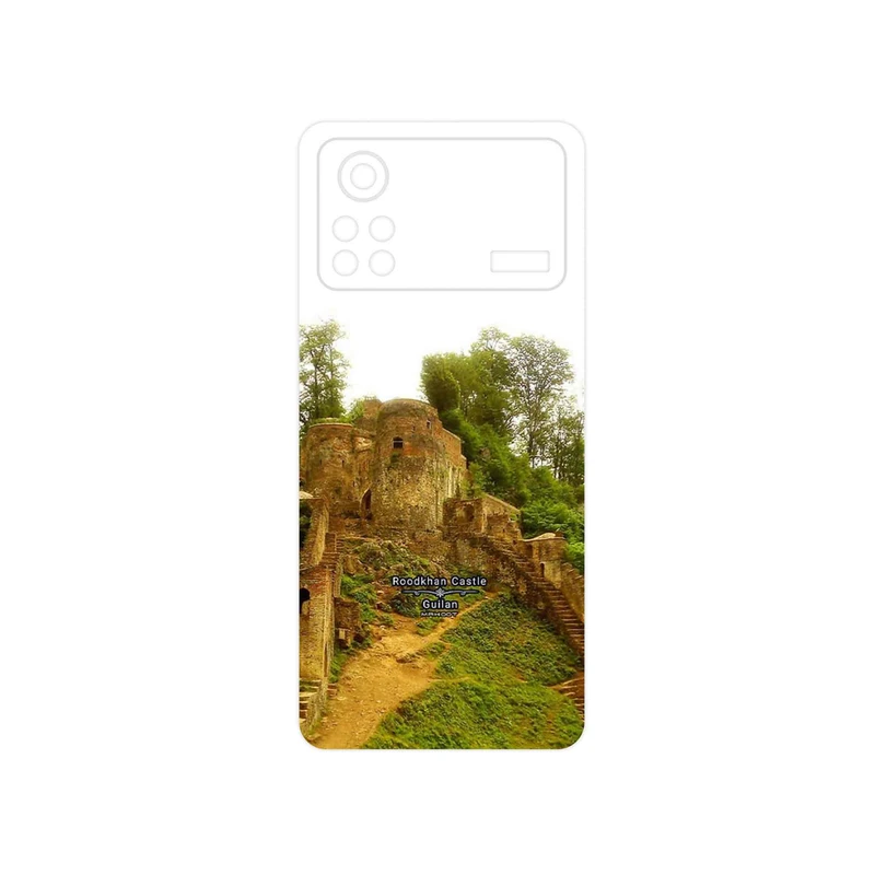 برچسب پوششی ماهوت مدل Roodkhan Castle مناسب برای گوشی موبایل شیائومی Poco X4 Pro 5G
