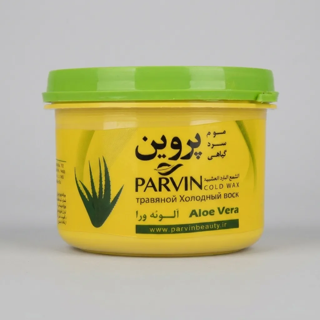 موم سرد پروین مدل Aloevera حجم 750 گرم