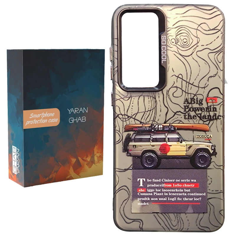 کاور قاب یاران مدل ماشین مناسب برای گوشی موبایل سامسونگ Galaxy A72