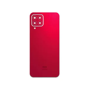 MAHOOT Matte-Warm-Red Cover Sticker for Samsung Galaxy M33