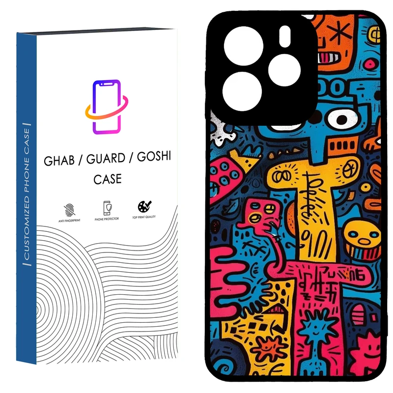 کاور قاب گارد گوشی طرح پسرانه  کد 13 - TPU مناسب برای گوشی موبایل شیائومی Redmi Note 14 4G