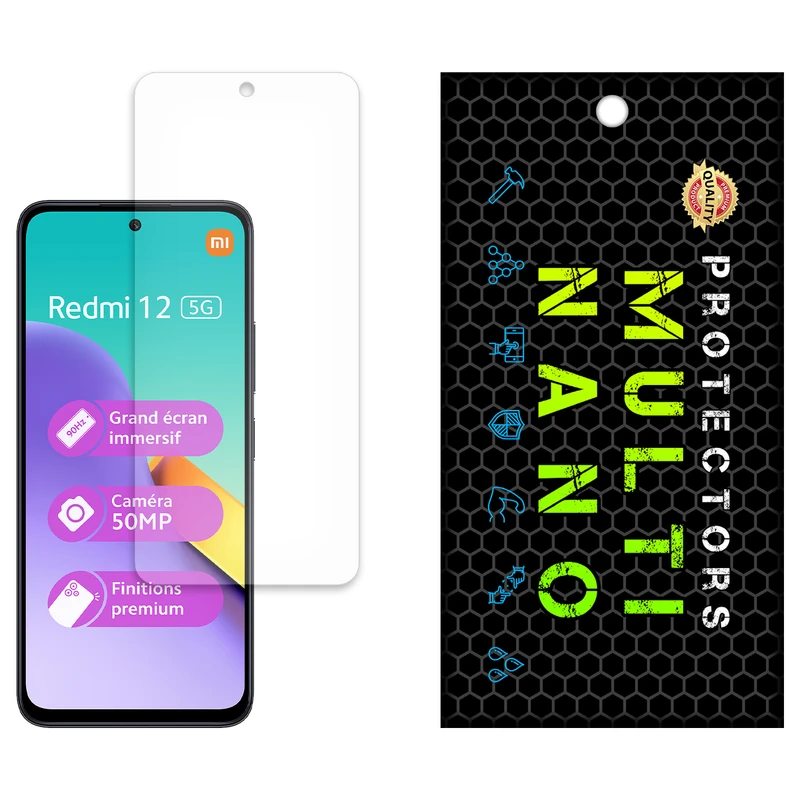 محافظ صفحه نمایش مات مولتی نانو مدل X-S1M مناسب برای گوشی موبایل شیائومی Redmi Note 12R