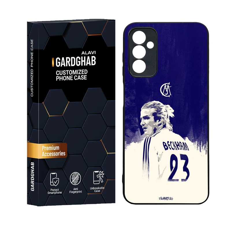 کاور گارد قاب علوی مدل دورژله ای پشت گلس ورزشی مناسب برای گوشی موبایل سامسونگ Galaxy M13 4G