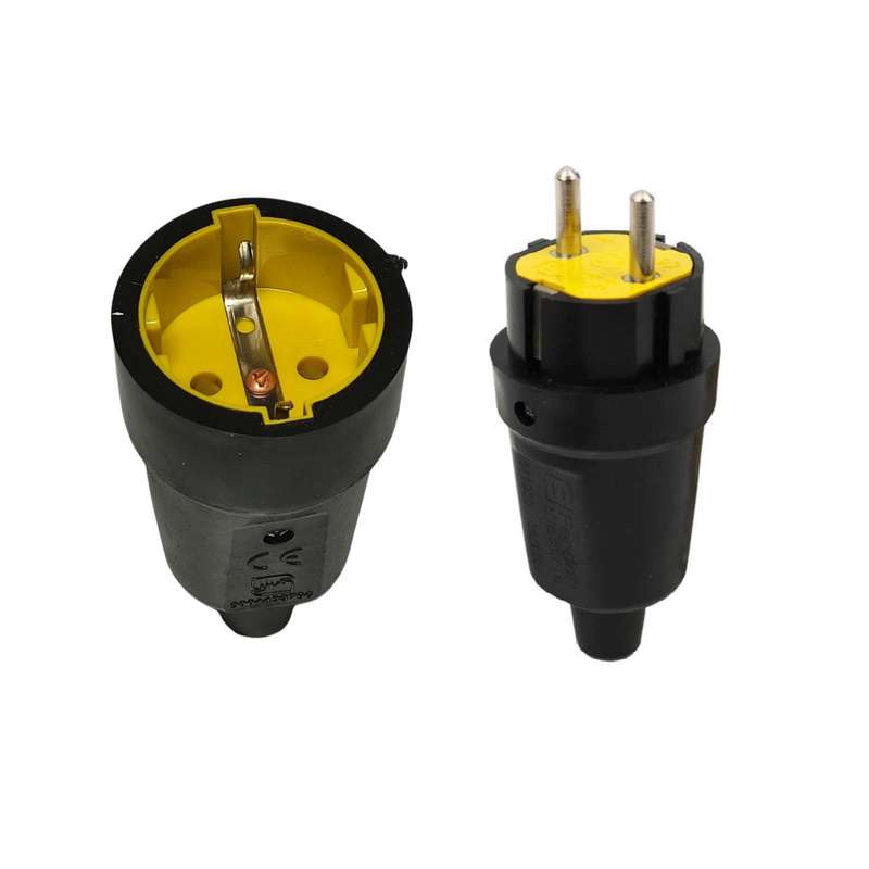 دو شاخه و مادگی فردان الکتریک مدل نسیم 01 مجموعه دو عددی