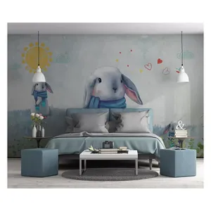 پوستر دیواری اتاق کودک مدل حیوانات 1026