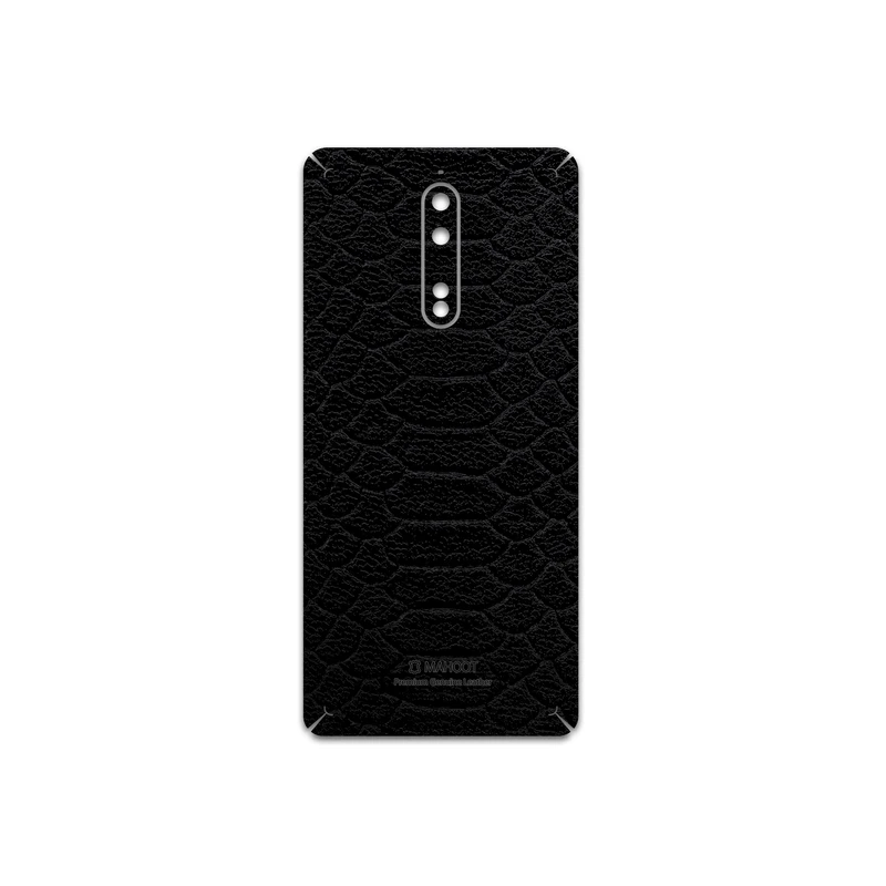 برچسب پوششی ماهوت مدل Black-Snake-Leather مناسب برای گوشی موبایل نوکیا 8