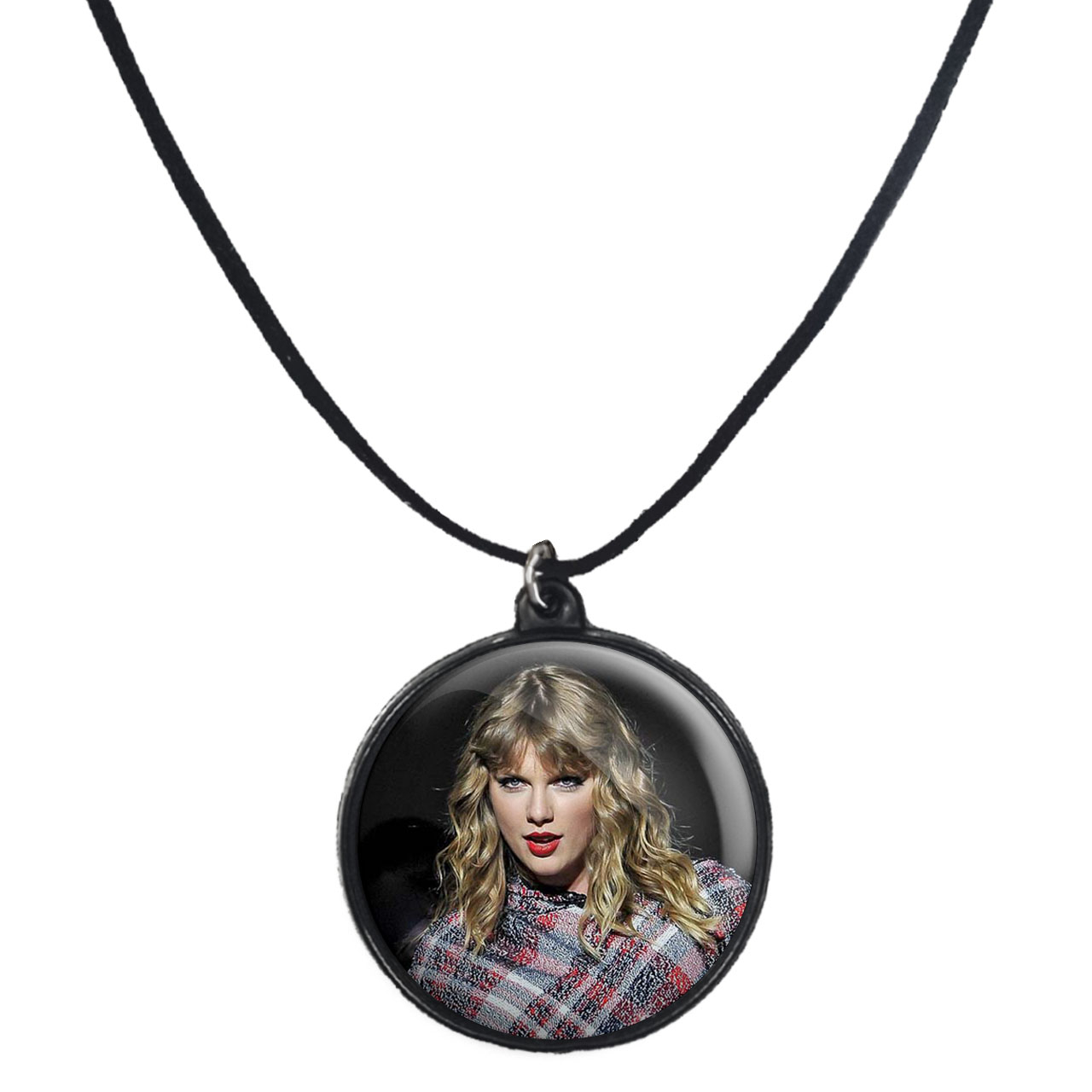 گردنبند پرمانه طرح تیلور سویفت کد pmb.2845 مدل دو طرفه