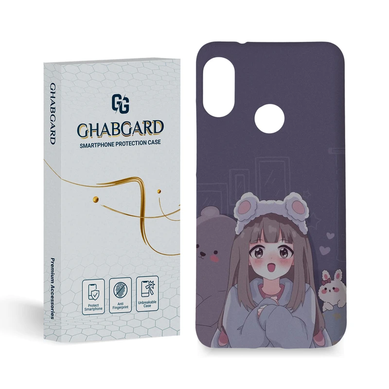 کاور قاب گارد مدل دخترانه مناسب برای گوشی موبایل شیائومی a2 lite / Redmi 6 pro