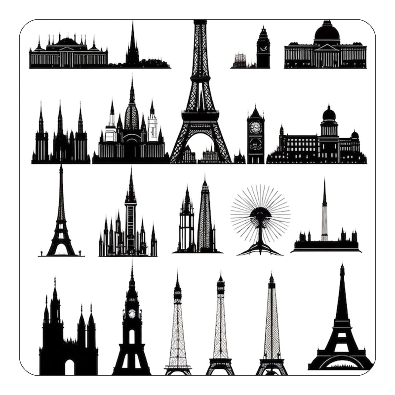 مگنت کاکتی طرح پاریس Paris مدل mp57468