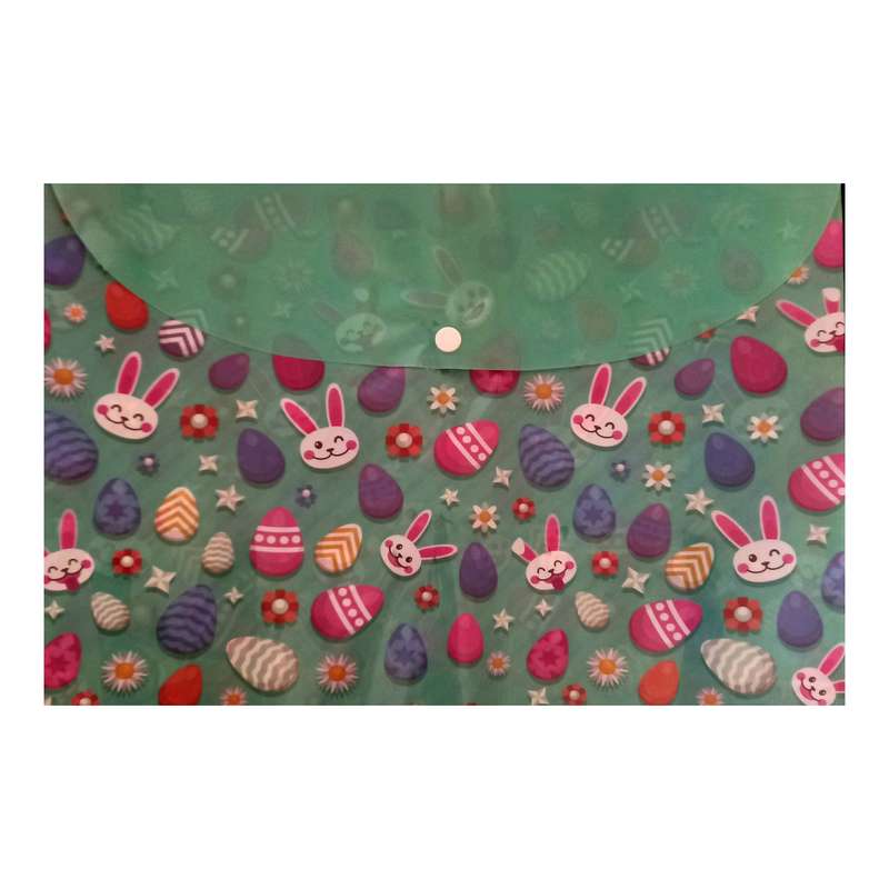 پوشه دکمه دار مدل فانتزی طرح خرگوش پوشه دکمه دار مدل فانتزی طرح خرگوش