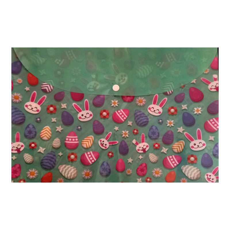 پوشه دکمه دار مدل فانتزی طرح خرگوش پوشه دکمه دار مدل فانتزی طرح خرگوش