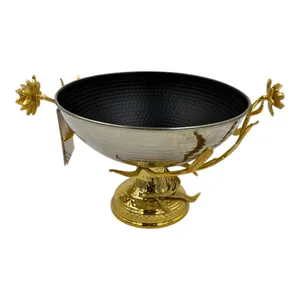 آجیل خوری بلزا مدل گل برنجی