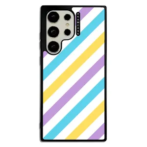 AKAM AMC-WSGS23U-PASTEL PATTERN4 Cover For Samsung Galaxy S23 Ultra