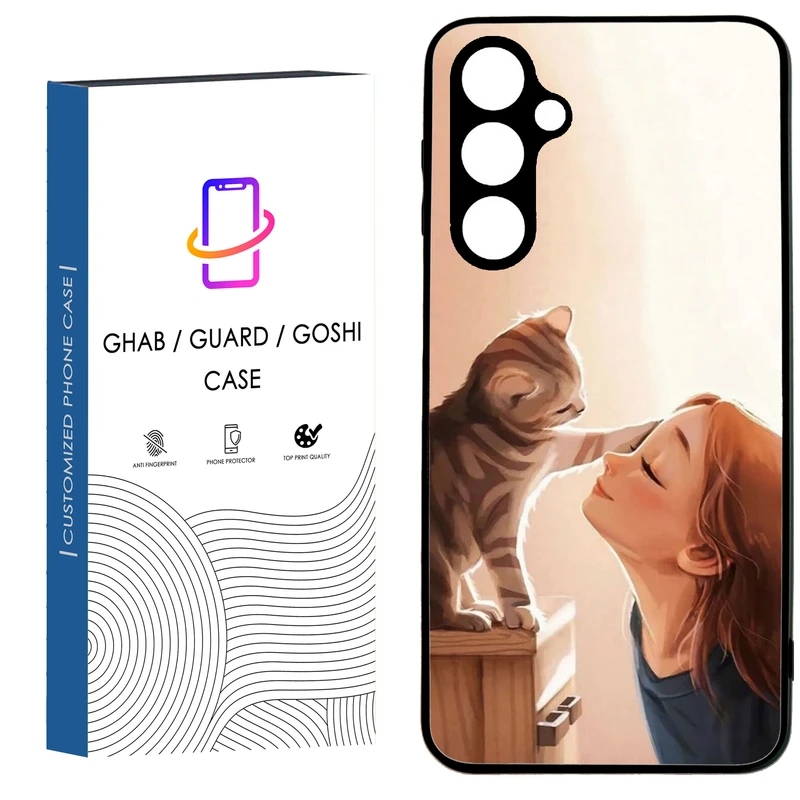 کاور قاب گارد گوشی طرح  دخترانه کد 112 - TPU مناسب برای گوشی موبایل   سامسونگ Galaxy A34