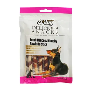 تشویقی سگ اُداگ مدل Lamb Mince & Munchy Rawhide Stick وزن 100 گرم