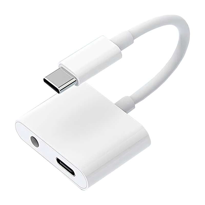 مبدل USB-C به USB-C/AUX مدل K6