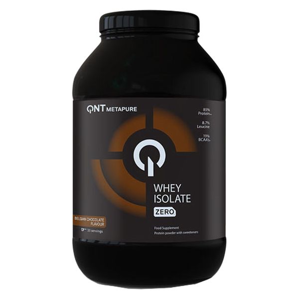 پودر پروتئین وی ایزوله متاپیور زیرو کرب کیو ان تی - 1000 گرم