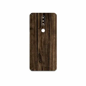MAHOOT Dark-Walnut-Wood Cover Sticker for Nokia 2.4