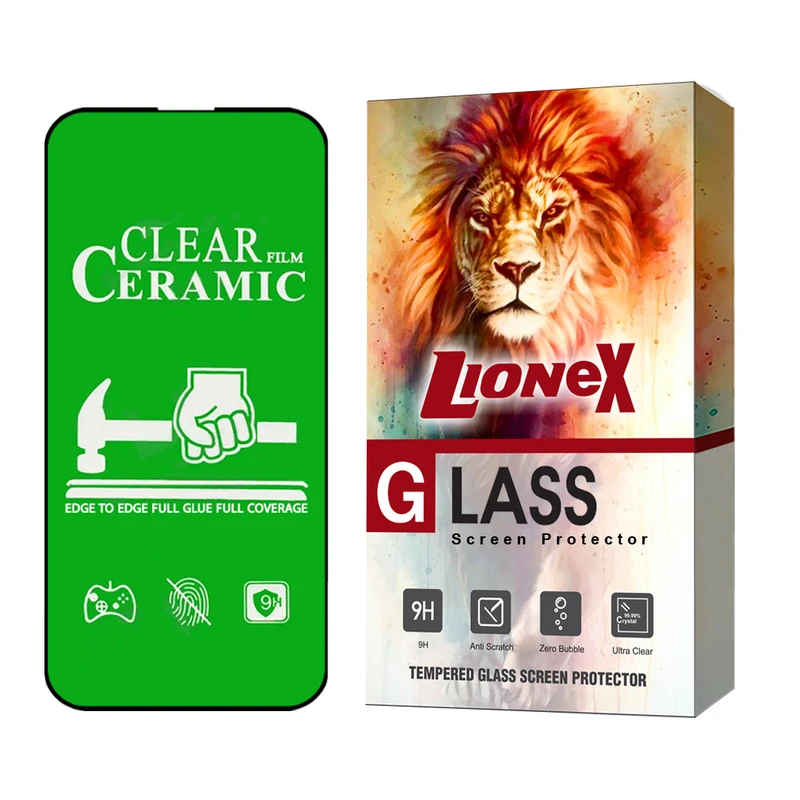 محافظ صفحه نمایش لایونکس مدل CERCLRYL مناسب برای گوشی موبایل اپل iPhone 13 Pro Max / iPhone 14 Plus