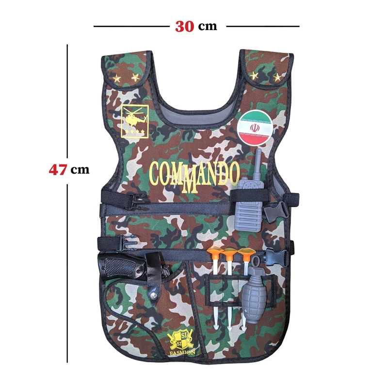 عکس شماره 2 : ست ایفای نقش مدل پلیس طرح کماندوی چریکی ارتشی