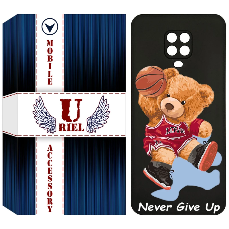 کاور یوریل مدل KSH کد 63 طرح خرس ورزشکار مناسب برای گوشی موبایل شیائومی Redmi Note 9S / Redmi Note 9 Pro / Redmi Note 9 Pro Max