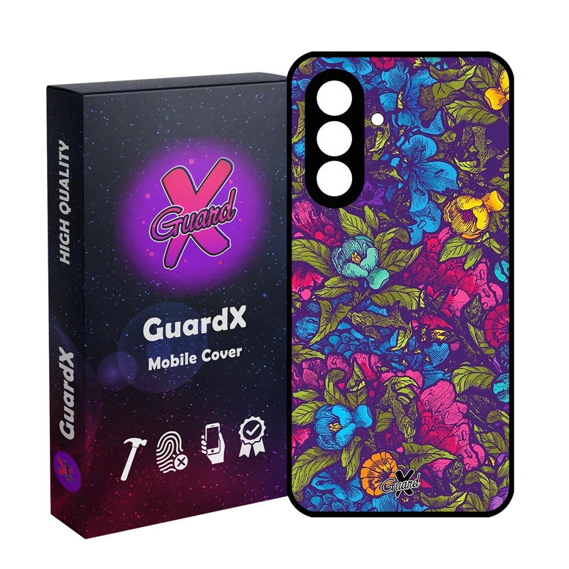 کاور گارد ایکس طرح Flower مدل 10224 مناسب برای گوشی موبایل سامسونگ Galaxy S25 FE