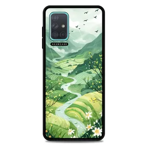AKAM AMC-WSGA71-NATURE-15 Cover For Samsung Galaxy A71