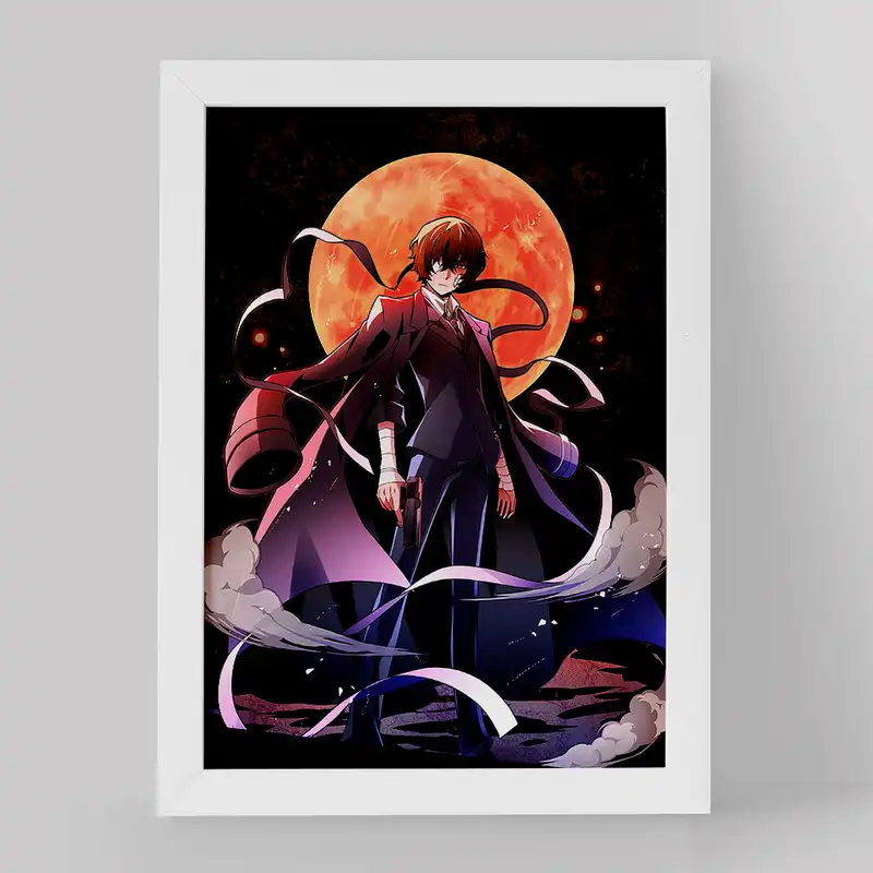 تابلو خندالو مدل دازای سان انیمه سگ های ولگرد بانگو کد 15671